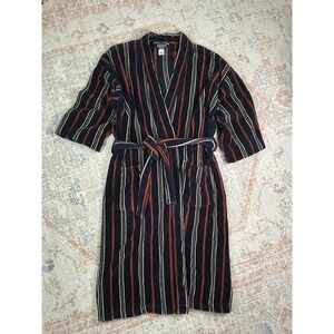 Vtg Surrey Mens Robe One Size Made in Turkey 100% Cotton Thick Terry Cloth